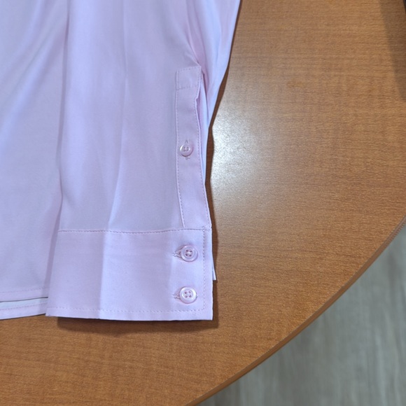 Express Light Pink Collared Shirt - Picture 4 of 4